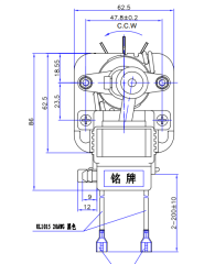 Hava Vakum Pompası AC 220V-50Hz