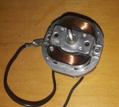HAM-1000 AC 220v Motor SR-12Q-0034 - Elektrikli Isıtıcı Fan Motoru
