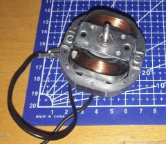 HAM-1000 AC 220v Motor SR-12Q-0034 - Elektrikli Isıtıcı Fan Motoru