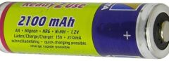 Varta Şarjlı Kalem Pil AA Ni-MH 2100mAh 1.2V - 4 Adet (Kutusuz - Hobi ve Öğrenci Deney Setlerine Uygun)