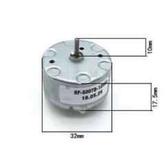 RF-500TB 6V Motor - Beşik Motoru