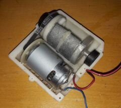 Kayışlı Titreşim Motoru Sistemi - Masaj Aletlerine Uygun Kutulu