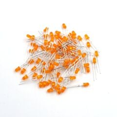 3mm Led Turuncu Everlight - 1000 Adet