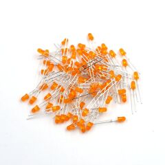 3mm Led Turuncu Everlight - 1000 Adet