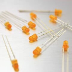 3mm Led Turuncu Everlight - 1000 Adet