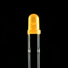 3mm Led Turuncu Everlight - 1000 Adet