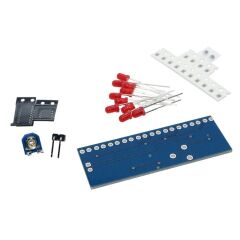 Yürüyen Işık Hobi Devresi SMD Entegreli Kendin Yap Hobi Devresi DIY Lehimleme Kiti Demonte(Montesiz)