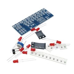 Yürüyen Işık Hobi Devresi SMD Entegreli Kendin Yap Hobi Devresi DIY Lehimleme Kiti Demonte(Montesiz)