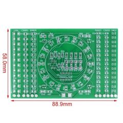SMD Lehimleme Uygulama Kartı CD4017 NE555 - Demonte(Montesiz)