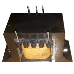 Açık Tip Sarım Trafo 2W 1x5V - 4cm x 4cm x 2cm