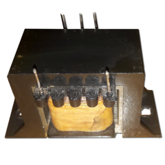 Açık Tip Sarım Trafo 2W 1x5V - 4cm x 4cm x 2cm