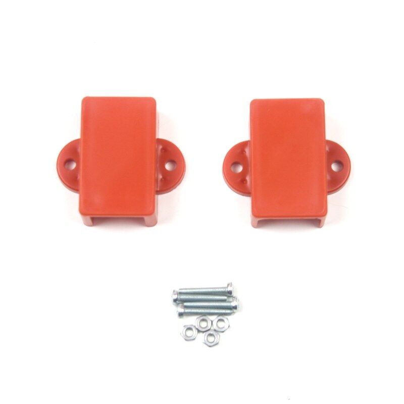 Mini N20 Metal Motor Tutucu Plastik Turuncu Renk Somunlu Vidalı (2 Adet)