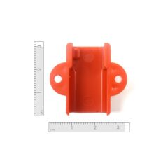 Mini N20 Metal Motor Tutucu Plastik Turuncu Renk Somunlu Vidalı (2 Adet)