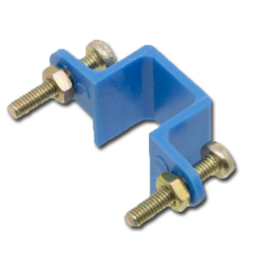 N20 Mikro Metal Motor Tutucu Plastik Mavi Renk M3 Vidalı (2 adet)