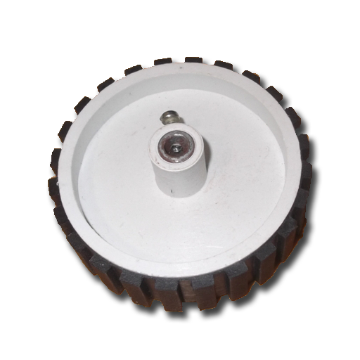 70x20mm Robot Tekeri - Vidalı - 1 Adet