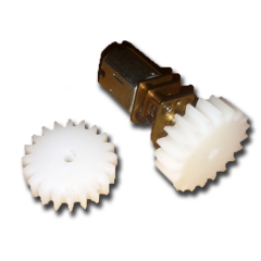 22mm Çaplı Plastik Dişli 20 Diş 7mm Kalınlık 3mm D Tip Mile N20 Motora Uyumlu