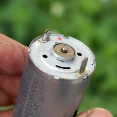 DC 12V Mini CY395 Yüksek Hızlı Torklu Model Araç Tekne Motoru