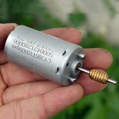 DC 12V Mini CY395 Yüksek Hızlı Torklu Model Araç Tekne Motoru