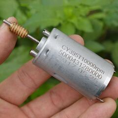 DC 12V Mini CY395 Yüksek Hızlı Torklu Model Araç Tekne Motoru