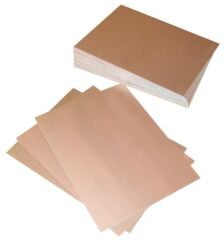 20x30cm Tek Yüzü Bakır Plaket Pertinaks Deliksiz Tek Tarafı Bakır Baskı Devre PCB Plaketi