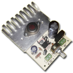 0-30V Ayarlı Güç Kaynağı Devresi - Soğutuculu