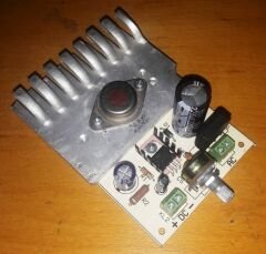 0-30V Ayarlı Güç Kaynağı Devresi - Soğutuculu