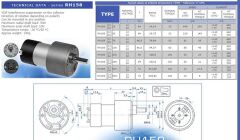 Johnson DC 12V 90 RPM (Çap 35mm) Redüktörlü Motor