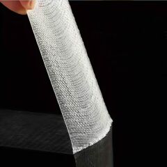 Çift Taraflı Örgülü Bant 20mm 20 Metre Fiber Takviyeli Dokuma Örgü Bez Destekli Silikon Yapıştırıcı Kalıntısız Soyulabilir Sabitleme Ahşap İşleme Şablonu Halı Kaydırmaz Montaj Bandı