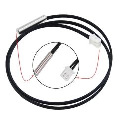 50cm Kablolu Su Geçirmez 10K NTC Sensör 10K Ohm NTC Sensör Isı Sıcaklık Probu 10KΩ NTC Termistör