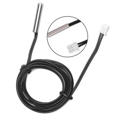 50cm Kablolu Su Geçirmez 10K NTC Sensör 10K Ohm NTC Sensör Isı Sıcaklık Probu 10KΩ NTC Termistör