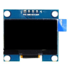 1.3'' 128x64 SSD1306 4 Pin I2C OLED Ekran Modülü Mavi Renk 1.3inç OLED LCD LED I2C IIC Display Modülü