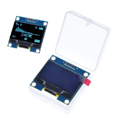 1.3'' 128x64 SSD1306 4 Pin I2C OLED Ekran Modülü Mavi Renk 1.3inç OLED LCD LED I2C IIC Display Modülü