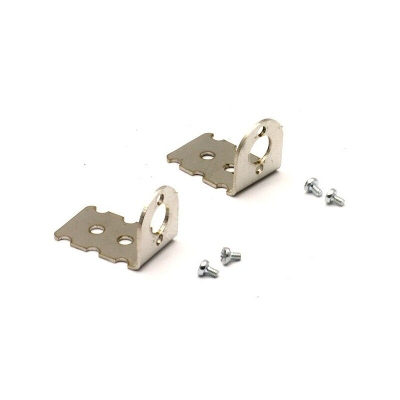 16mm Metal Siyah Renk Motor Bağlantı Aparatı Motor Tutucu (2 Adet)