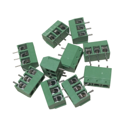 10 Adet 3 Pin 0 No 5.00mm Yeşil Klemens 250V 16A AWG 22-14 ZLCNN CY301-5.0