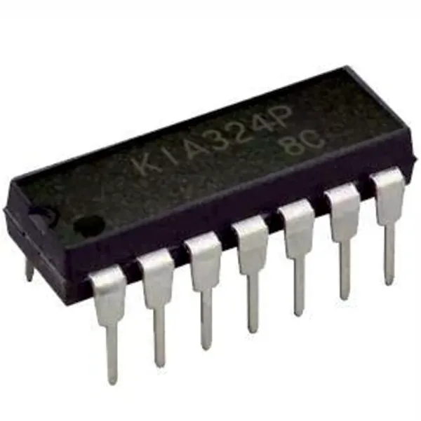 KIA324P 4C Bipolar Linear Integrated Circuit Quad Operational Amplifier Entegresi DIP14 (LM324)