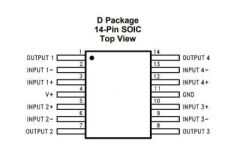 KIA324P 4C Bipolar Linear Integrated Circuit Quad Operational Amplifier Entegresi DIP14 (LM324)