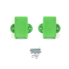 Mini N20 Metal Motor Tutucu Plastik Yeşil Renk Somunlu Vidalı (2 Adet)