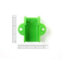 Mini N20 Metal Motor Tutucu Plastik Yeşil Renk Somunlu Vidalı (2 Adet)