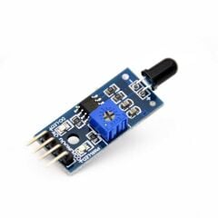 Kızılötesi Alev Sensörü Ateş Algılama Sensör Modülü Flame Sensör Dijital ve Analog Çıkışlı 4 Pin
