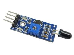 Kızılötesi Alev Sensörü Ateş Algılama Sensör Modülü Flame Sensör Dijital ve Analog Çıkışlı 4 Pin