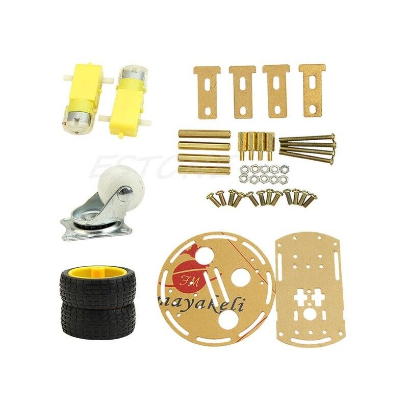 2WD Çift Kat Disk Mini Mobil Araç Kiti - Demonte