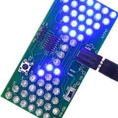 DC 5V Led Elektronik Kum Saati SMD Chip Kendin Yap Hobi Devresi DIY Lehimleme Kiti Demonte(Montesiz)