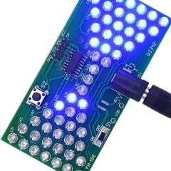 DC 5V Led Elektronik Kum Saati SMD Chip Kendin Yap Hobi Devresi DIY Lehimleme Kiti Demonte(Montesiz)