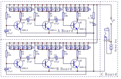DC 5V Yanıp Sönen Renkli Işıklı RGY Led 3D Yılbaşı Çam Ağacı Kendin Yap Hobi Devresi DIY Lehimleme Kiti Demonte(Montesiz)
