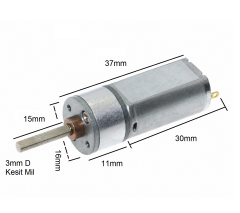 Force-Up 12V 4000Rpm Dc Motor