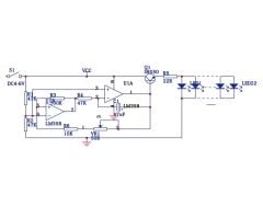 DC 4-6V Kalp Şeklinde Yanıp Sönen Led Işık Kendin Yap Hobi Devresi DIY Lehimleme Kiti Demonte(Montesiz)