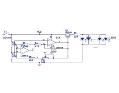 DC 4-6V Kalp Şeklinde Yanıp Sönen Led Işık Kendin Yap Hobi Devresi DIY Lehimleme Kiti Demonte(Montesiz)