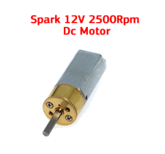 Spark 12V 2500Rpm Dc Motor - Çizgi İzleyen Robot Motoru