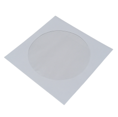 10 Adet 125x125mm Pencereli Cd Zarfı Beyaz 90gr DVD CD Kağıt Zarf CD DVD Koruma Kılıfı
