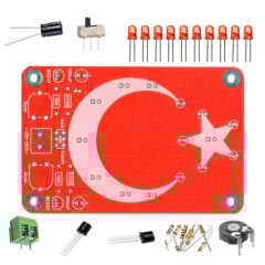 Temel Elektronik Kartı Flip Flop - Demonte Montajsız